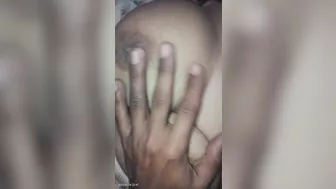 Boobs pressing Wife Romance