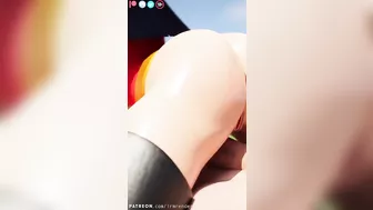 Violet Takes Morning Ride - The Incredibles - TIKTOK