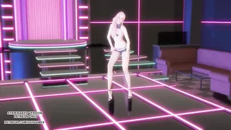 [MMD] KARA - CUPID Seraphine Sexy Kpop Dance 4K League of Legends KDA Korean Dance