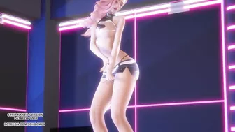 [MMD] KARA - CUPID Seraphine Sexy Kpop Dance 4K League of Legends KDA Korean Dance