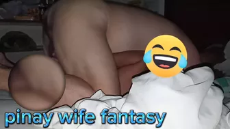 Pinay wife cuckold session plss fuck me while hubby filming plss cum inside