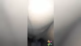 Watch the creampie squirt out her pussy in the end and mess up my camera