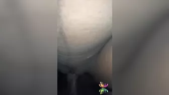 Watch the creampie squirt out her pussy in the end and mess up my camera