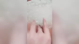 even in the bath I remain the same dirty slut