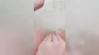 even in the bath I remain the same dirty slut