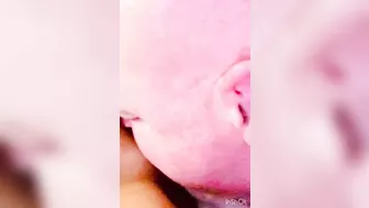 White Guy lick my Asian wet pussy so damn good, made me cum so hard!