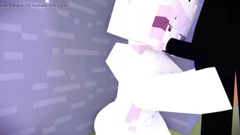 Minecraft porn Girl suck dick Enderman JENNY SEX MOD