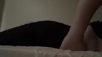 Pillow humping & cumming & moaning