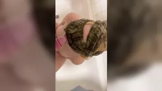 Submissive slut degraded. Piss slapped and spit on.