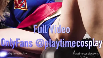 SuperGirl Dominates Batman in Orgy