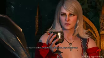 Blonde Keira Metz Betrayed Triss and Cheated With Geralt Witcher 3