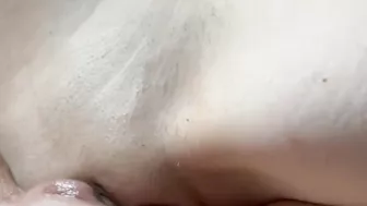 Lesbian pussy scissoring close up