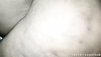Kenyan Swahili Sharon fucks huge BBC and deep throat in midnight in