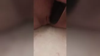 Vibrator in shower