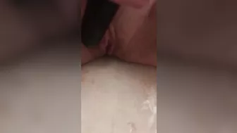 Vibrator in shower