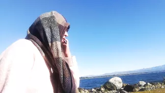 DELICIOUS Arab Muslim girl sucks my dick and makes me cum