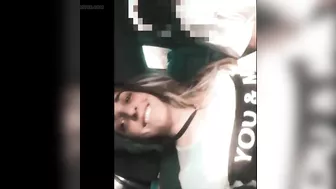 I suck horny cock in the car