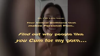 Babe trying on jeans, taking cumshot facial, behind porn scenes bloopers, earholes closeup, after sex fun - Lelu Love