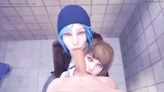 Life Is Strange Sluts Double Suck In The Bathroom