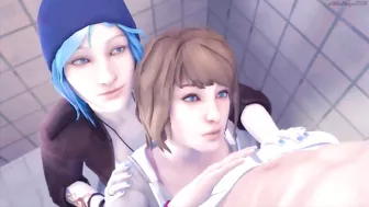 Life Is Strange Sluts Double Suck In The Bathroom