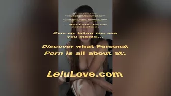 FemDom babe giving YOU mix of bicurious JOI with SPH & financial domination & pussy & asshole spreading closeups - Lelu Love