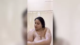 A sweet showering with me and my boobs