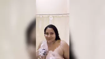 A sweet showering with me and my boobs