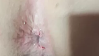 Big cock in the ass very close up