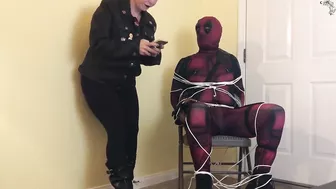 Negasonic Gives Deadpool Tickling