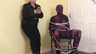 Negasonic Gives Deadpool Tickling