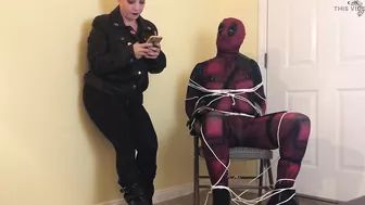 Negasonic Gives Deadpool Tickling