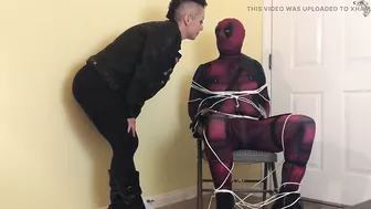 Negasonic Gives Deadpool Tickling