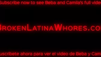 Brutal Double Date For Beautiful Latina Whores Beba And Camila