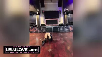 My latest Caliente clothing optional resort adventure, behind porn scenes getting ready, poledance class & more - Lelu Love