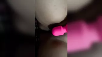 Horrny girl using Vibrator