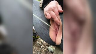 Evelle Pissing in the Woods Compilation