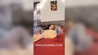 Kinkee Karma Gets Naughty Under The Sheets