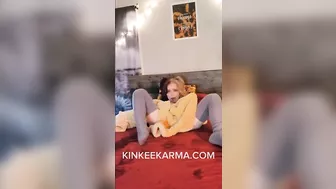 Kinkee Karma Gets Naughty Under The Sheets