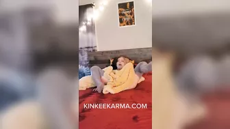 Kinkee Karma Gets Naughty Under The Sheets