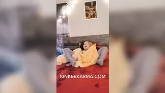 Kinkee Karma Gets Naughty Under The Sheets