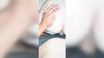 Tight white pussy takes my Latin uncut cock and cum load