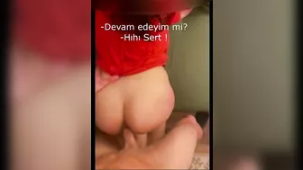 Beklenen POV Geldi - Liseliyi Sert Sikince Orgazm Oldu ve Sert Istedi - Turkish Amateur Konusmali