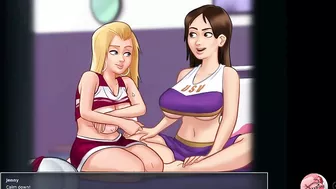 Summertime saga #28 - Measuring the tits between friends - Gameplay