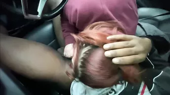 Toothless Stepmom Sucks The Soul Out Of Her BBC Stepson While Parked In A Public Car! Pt.2