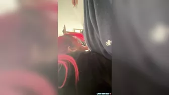 18 year old latina sucks the chrome off daddys dick.. she’s only good for deep throating.