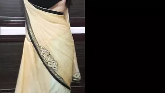 I m completely naked. I took off my saree during dance felt so much hot and horny