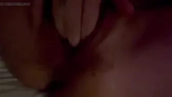 Touching my wet pussy