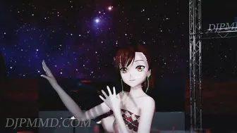 MMD R18 Misaka Ver5.6 - Twice - I Can't Stop Me Beach Stage 1296