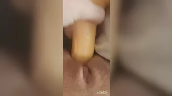 MILF Anal solo play