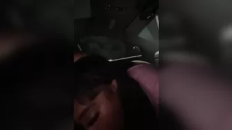 Getting Head from girlfriend's friend in the parking lot